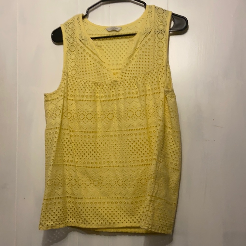 Cute yellow tank
